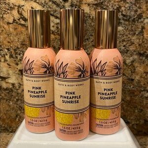 3) “PINK PINEAPPLE SUNRISE” Concentrated Room Spray, 1.5 oz / 42.5 g, B&BW, NWT